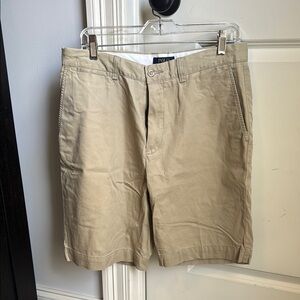 Polo by Ralph Lauren Men's Khaki Flat Front Shorts